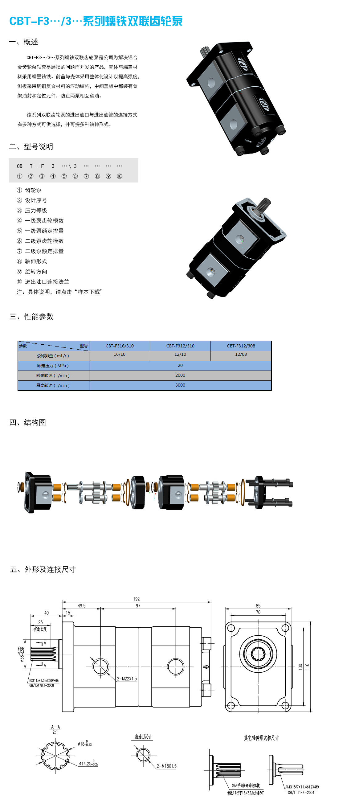 蠕铁泵CBT-F3双联齿轮泵-参数图.png